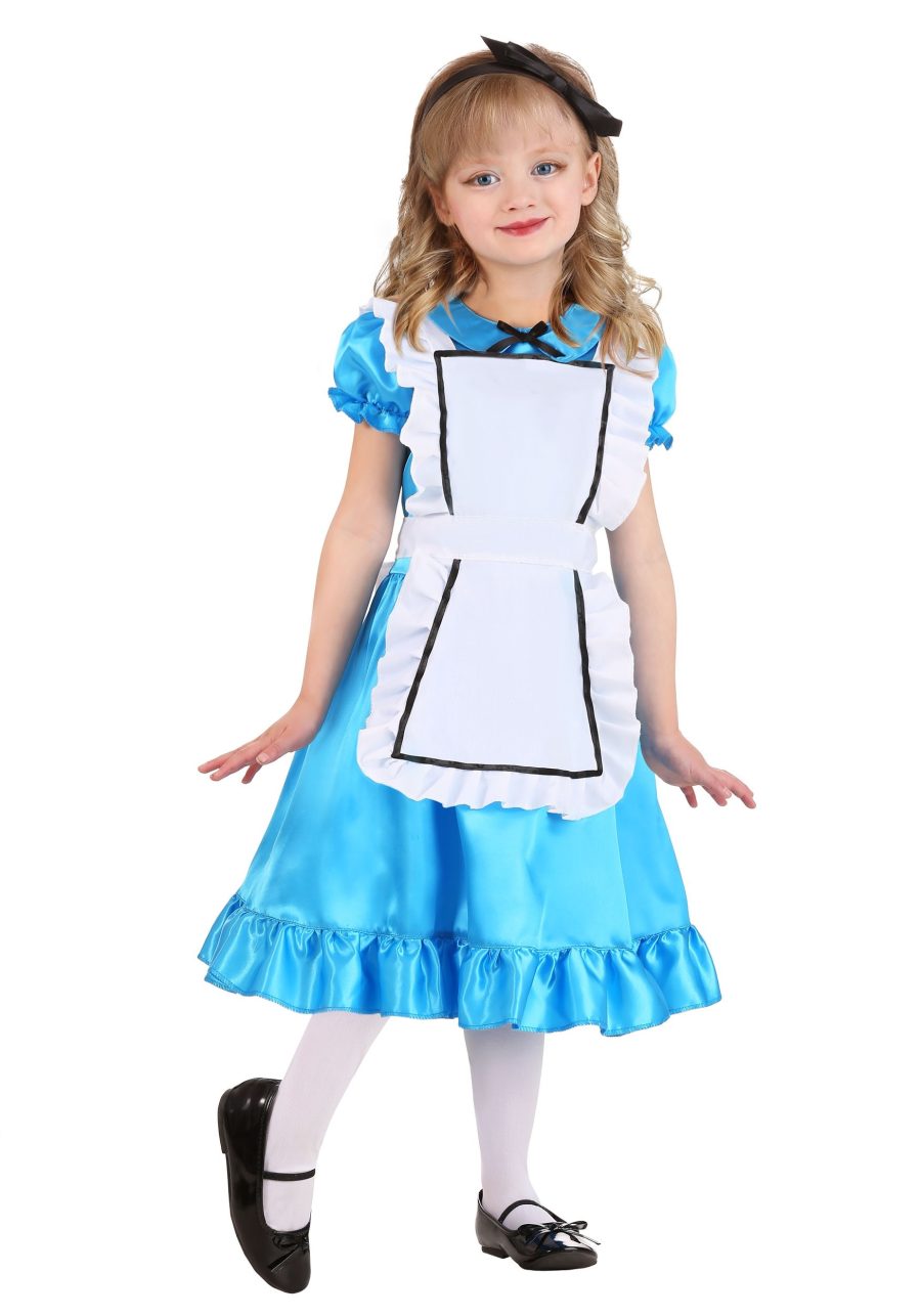 Wonderful Alice Toddler Girls Costume