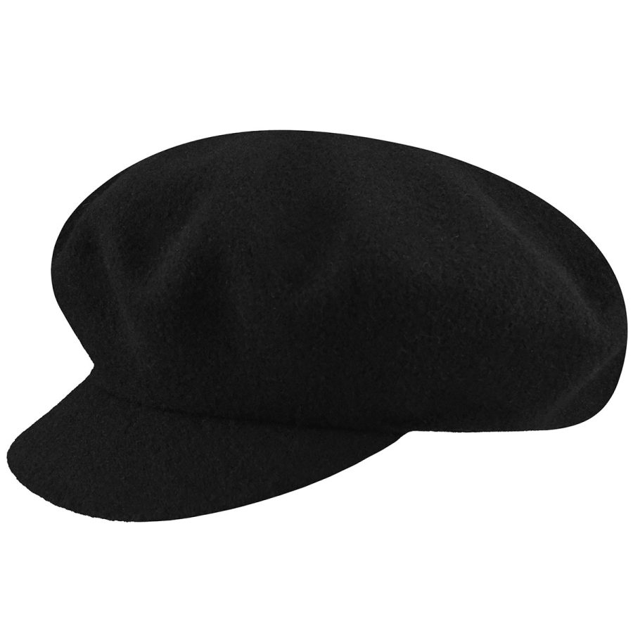 Wool Big Apple Cap - Black / L