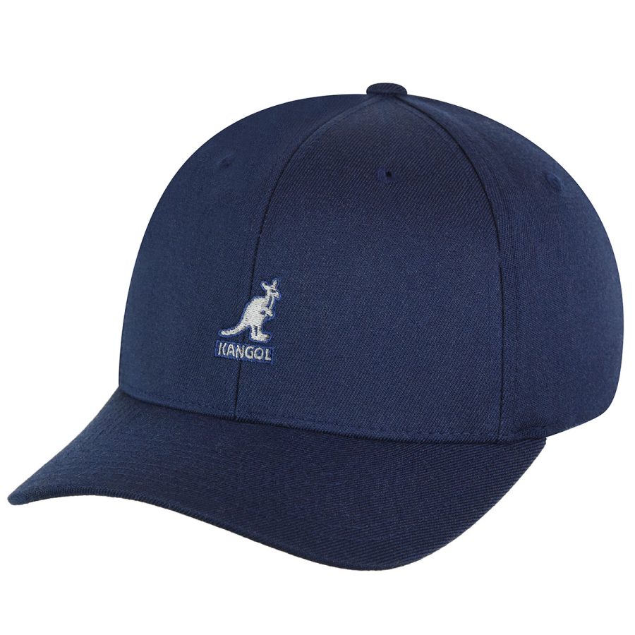 Wool FlexFit Baseball - Dark Blue/XXL