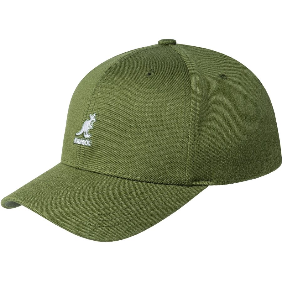 Wool Flexfit Baseball - Olive/S/M