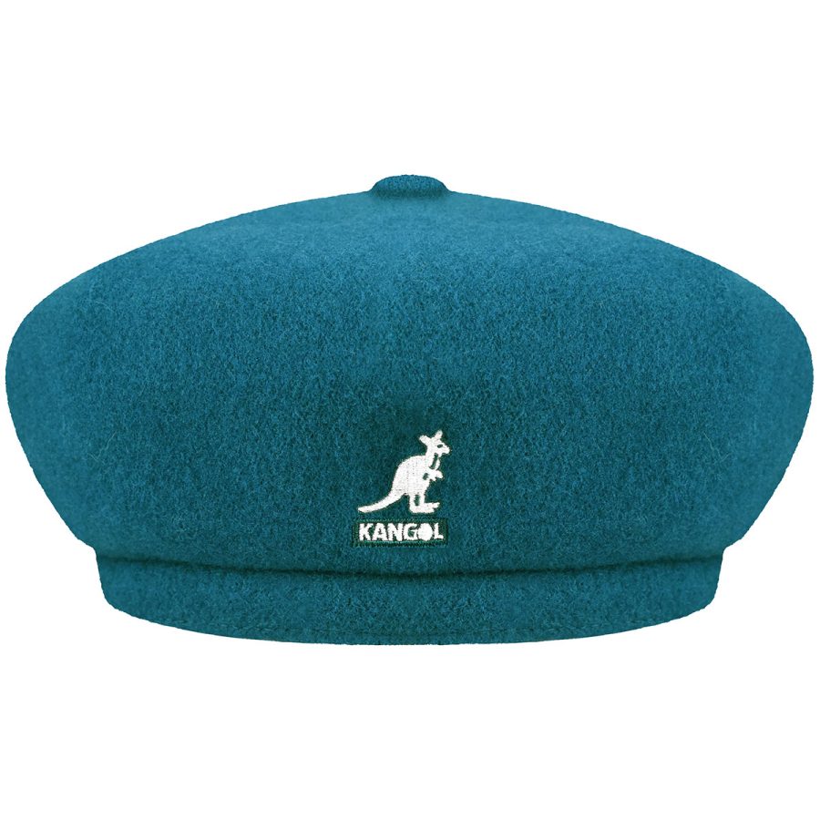 Wool Jax Beret - Marine Teal / L