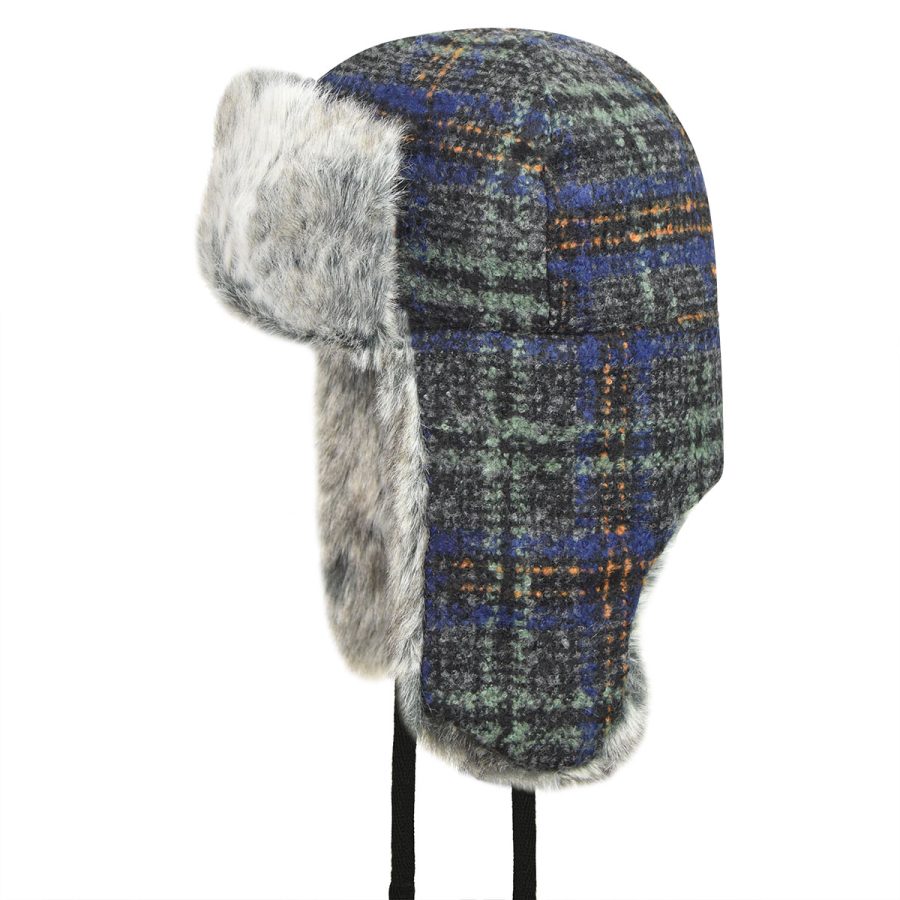 Wool Ushanka - Dark Flannel/S