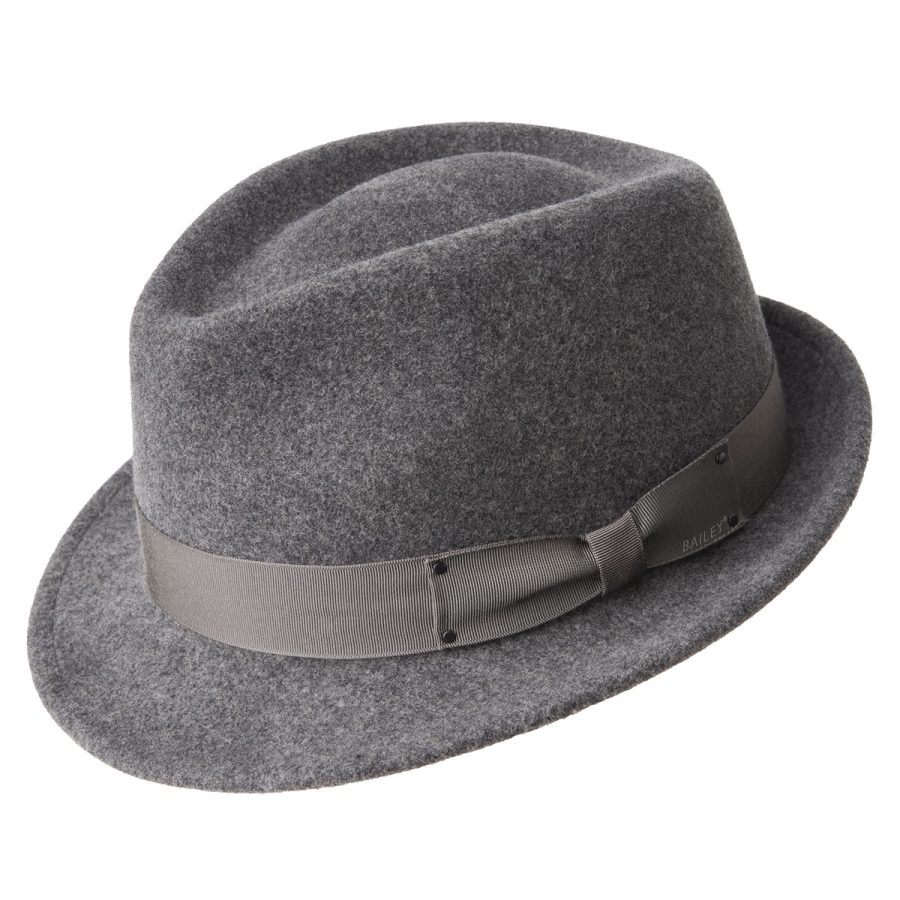 Wynn LiteFelt ® Fedora - Pewter/S