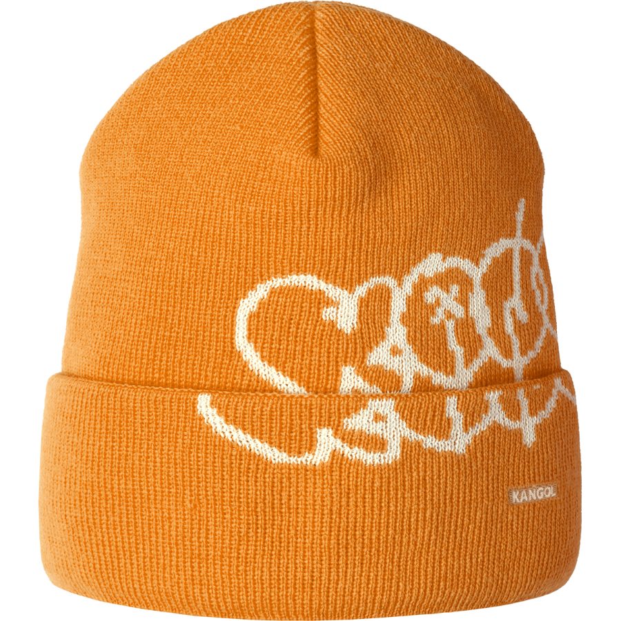 Y2K Beanie - Electric Kumquat / 1SFM