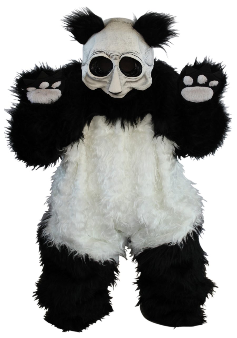 Zombie Panda Costume for Adults