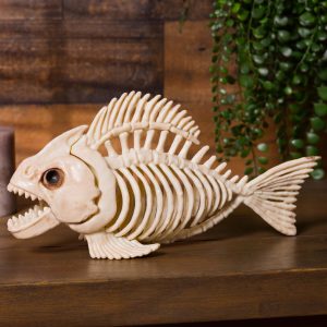 10-Inch Fish Skeleton Prop