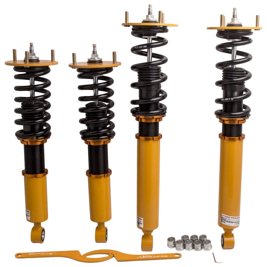 24 Ways Adj. Damper Coilover compatible for Lexus LS400 UCF10 1990-1994 Coilovers 1992 1994 lowering kit