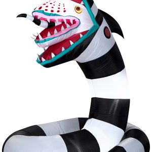 6 Foot Beetlejuice Sandworm Inflatable Decoration