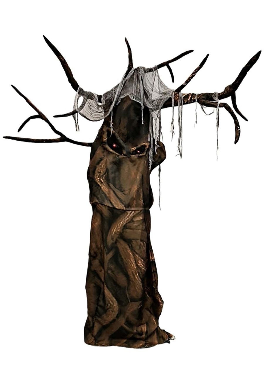 7.5FT Haunted Light Up Tree Decoration