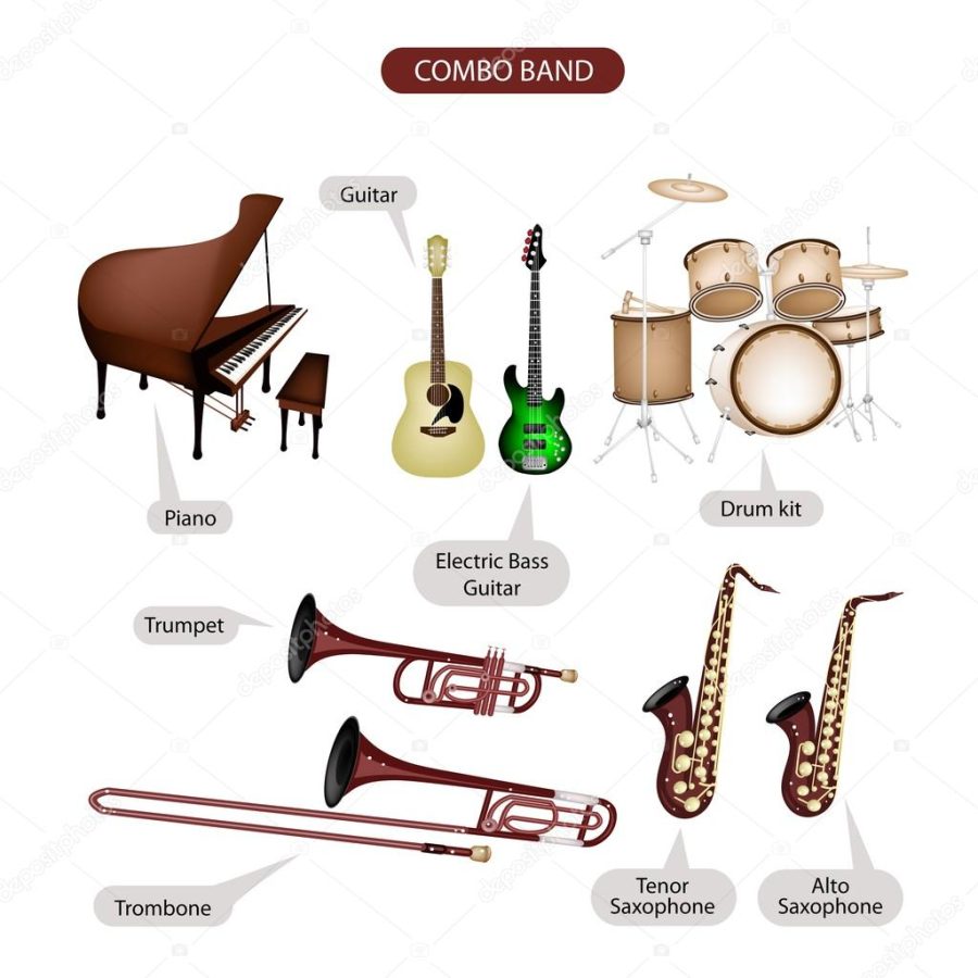 A Set of Combo Brand Music Equipment