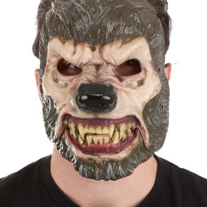 Adult Jabbering Jaw Wolfman Mask