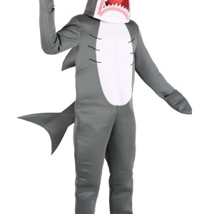 Adult Shark Mascot Head Costume