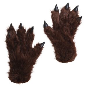 Adult Werewolf Costume Gloves