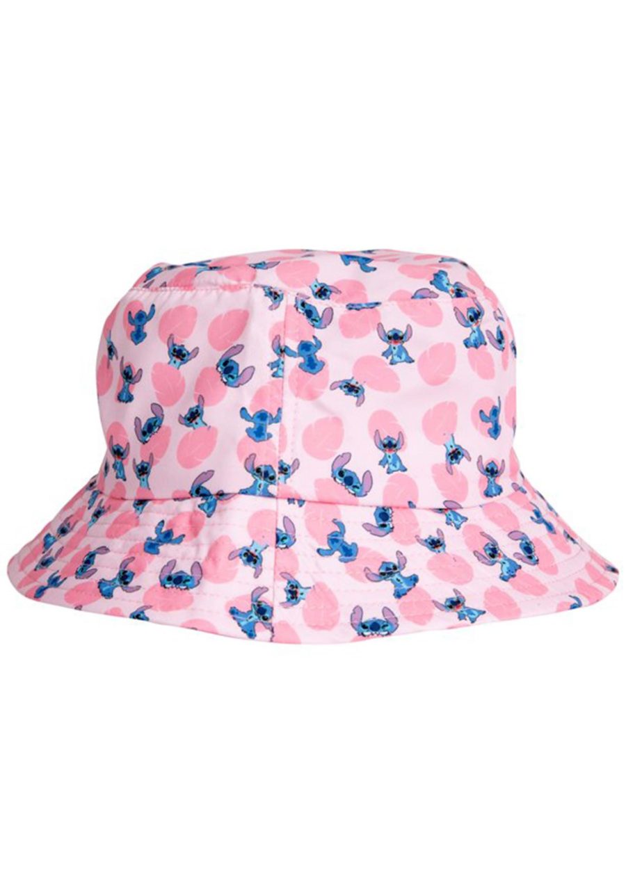 Adult's Stitch Leaf AOP Bucket Hat