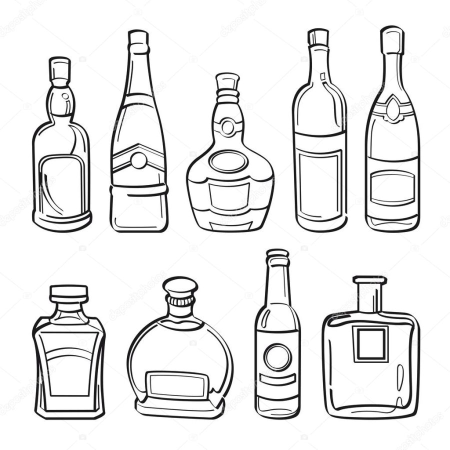 Alcohol Bottles Collection