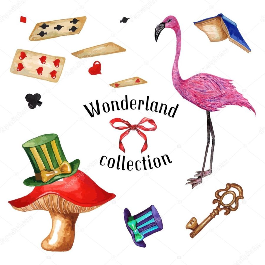 Alice In Wonderland vintage collection