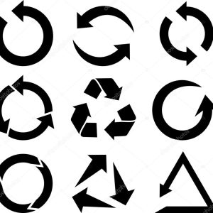 Arrows icon set.