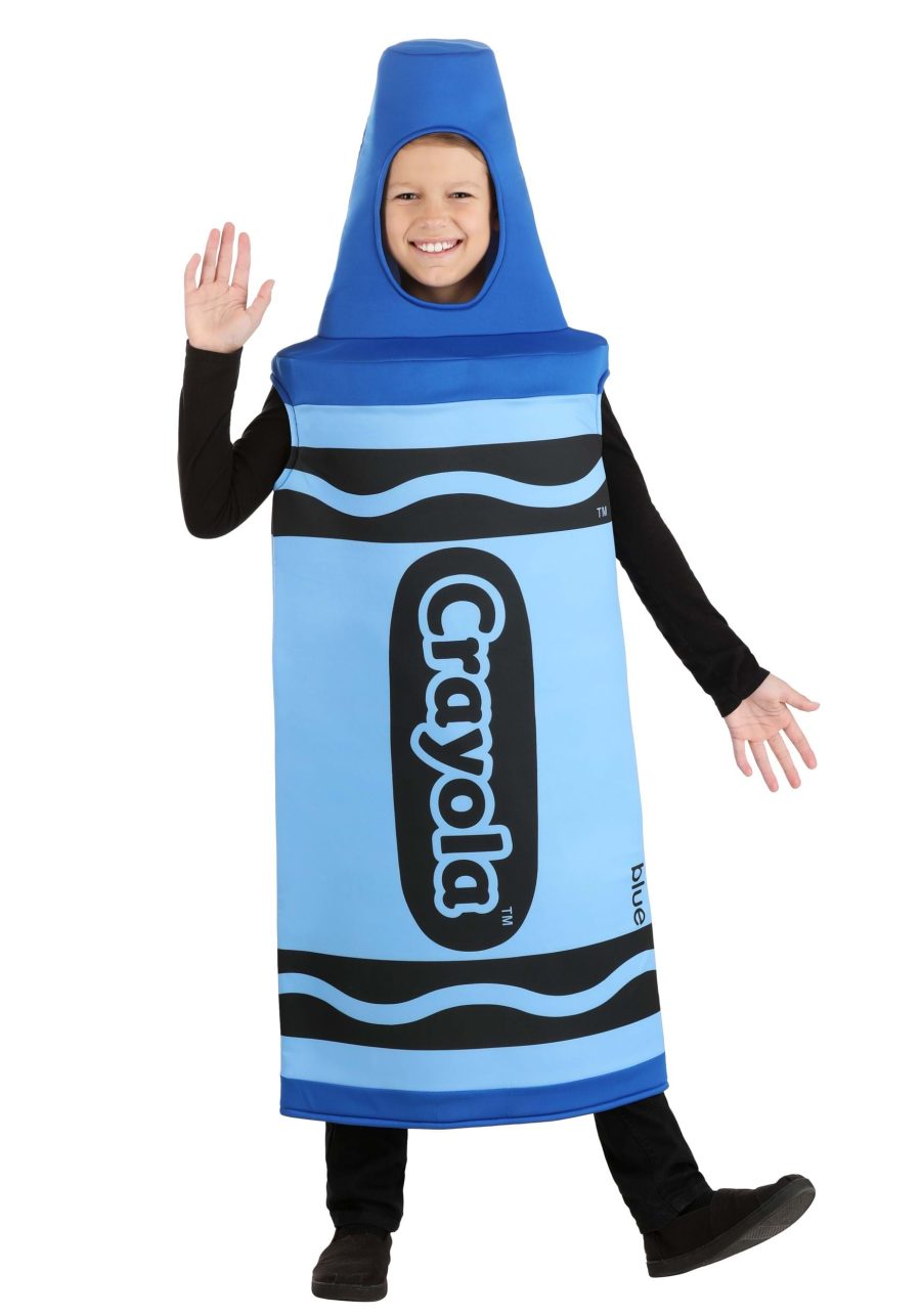 Blue Crayola Crayon Kid's Costume