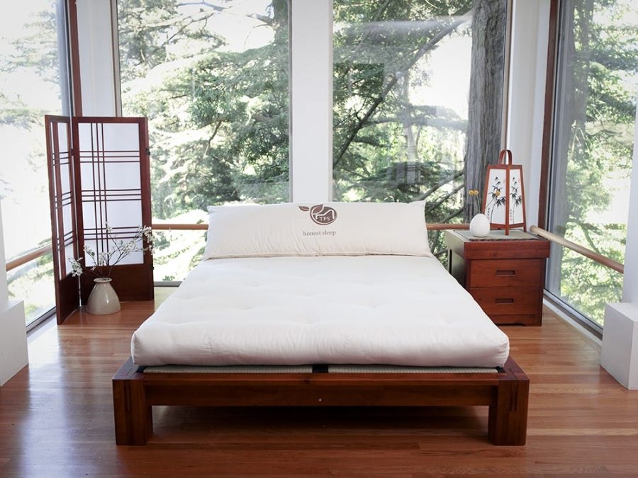 Cal King Organic Cotton Futon Mattresses - Natural Rest Futon Mattress The Futon Shop