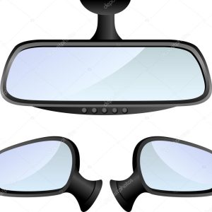 Car mirror set