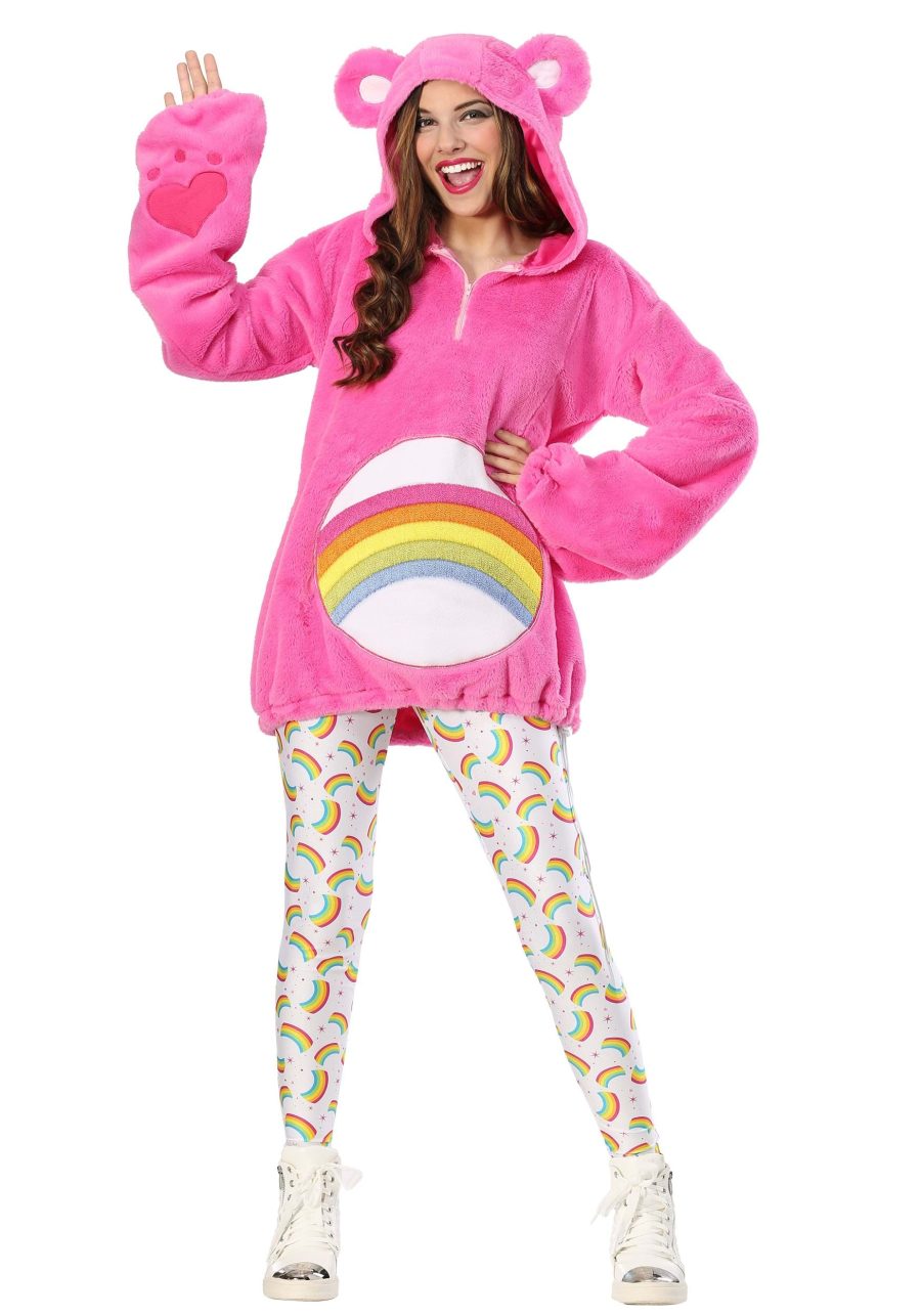 Care Bears Deluxe Cheer Bear Women's Hoodie Costume