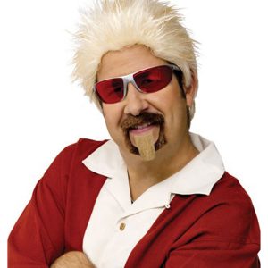 Celebrity Chef Wig and Goatee Set