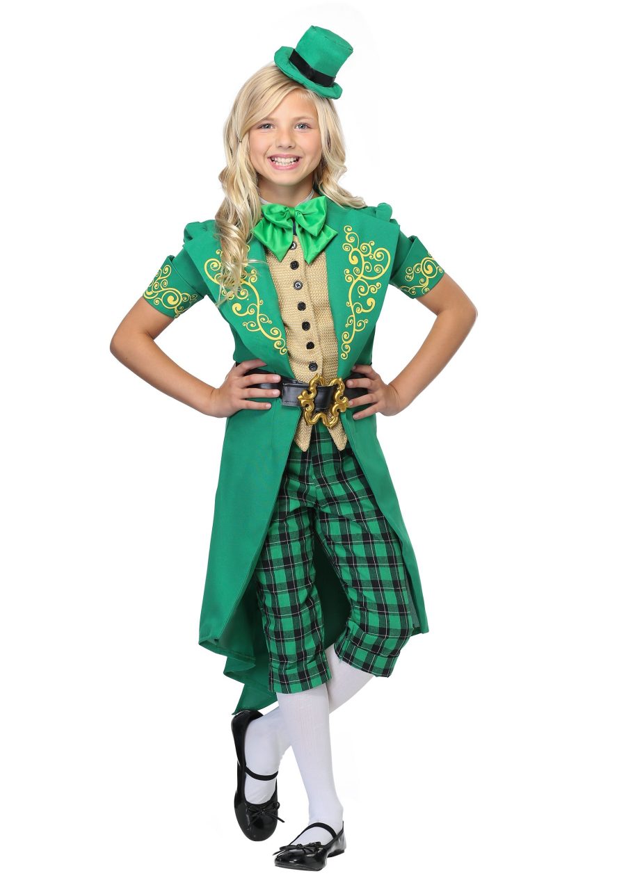 Charming Leprechaun Girl's Costume