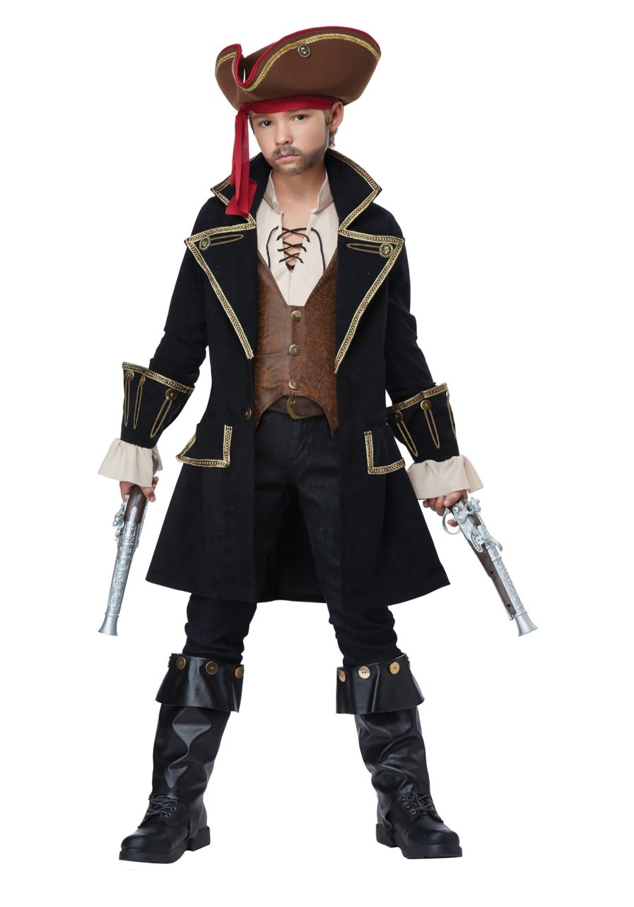 Child Deluxe Pirate Captain Costume