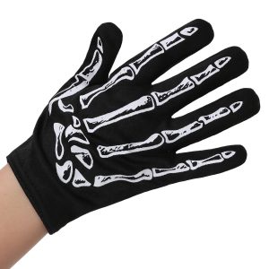 Child Skeleton Costume Gloves