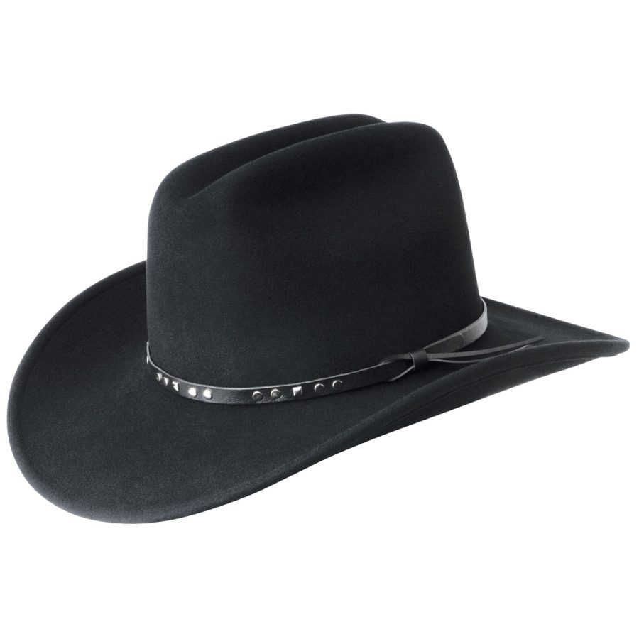 Chisolm Western Hat - Black/XS