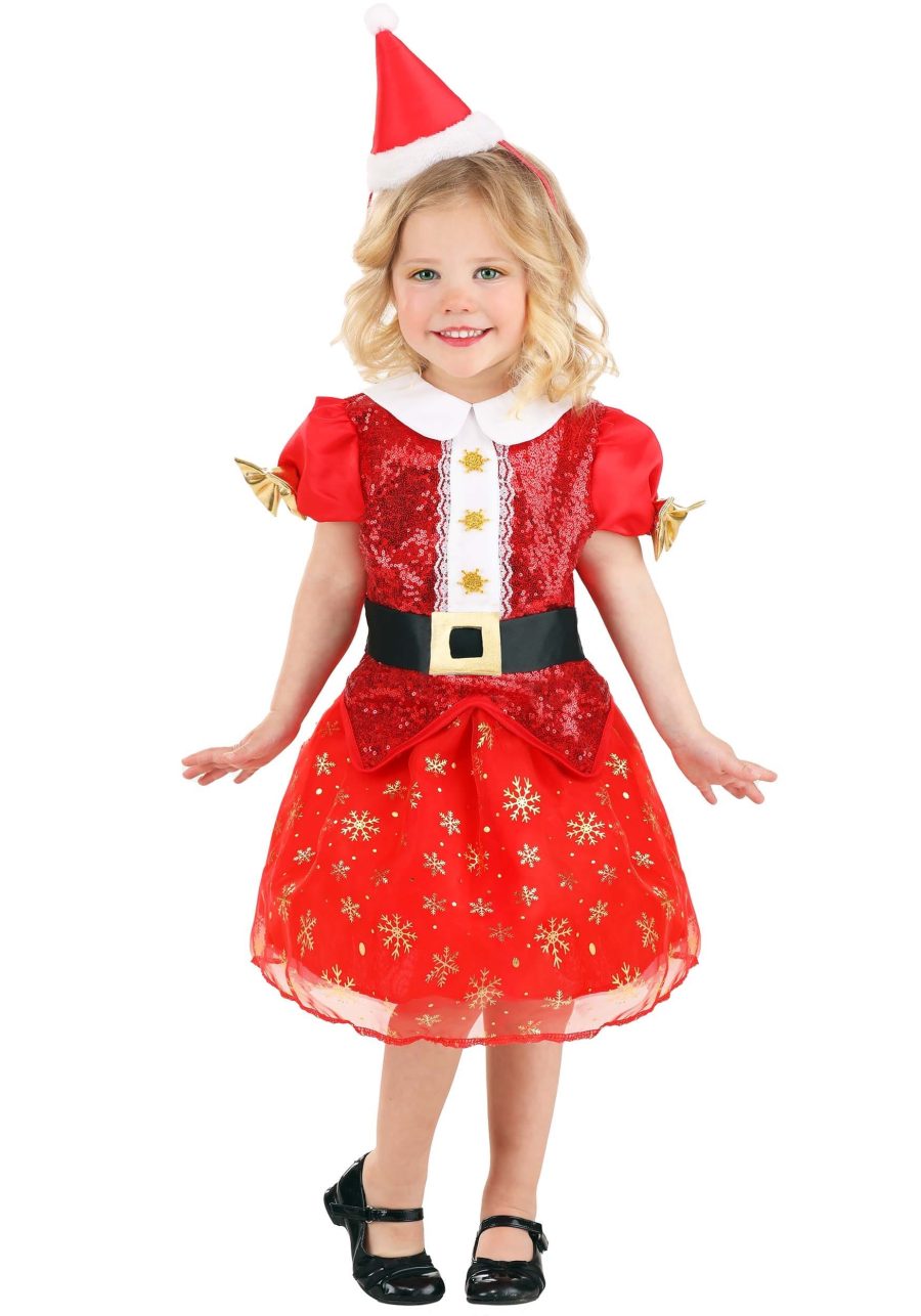 Christmas Santa Toddler Dress