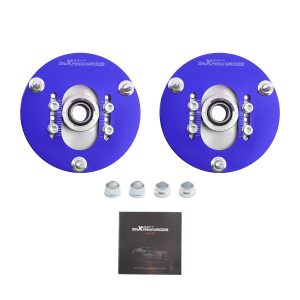 Compatible for BMW E46 320i 323i 328Ci 330xi M3 Coilover Pillowball Front Camber Plate Blue