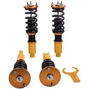 Compatible for Honda Accord 1994 - 1997 Shock Absorbers Struts Full Set Coilovers Suspension Kit lowering kit