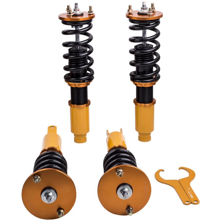 Compatible for Honda Accord 1994 - 1997 Shock Absorbers Struts Full Set Coilovers Suspension Kit lowering kit