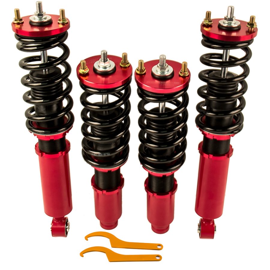 Compatible for Honda CR-V 1996 - 2001 Adjustable Height Coil Springs Coilovers Lowering Kits