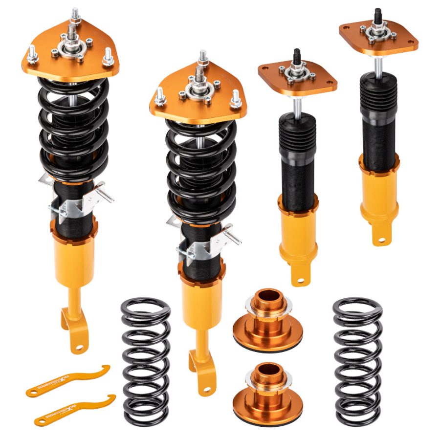 Compatible for Nissan 350Z Z33 2003 - 2009 Shock Absorbers Adjustable Height Coilovers Suspension Kit lowering kit