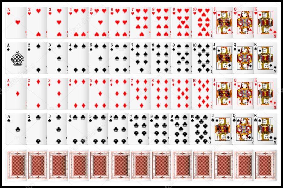 Complete set of Playing Card