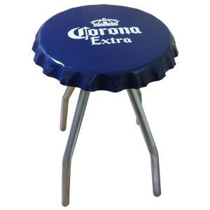 Corona Extra Bottle Cap Bar Stool