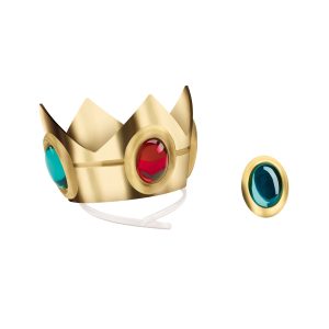 Crown and Amulet Princess Peach Costume Kit