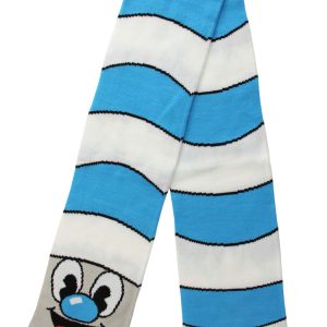 Cuphead Mugman Straw Knit Scarf