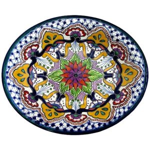 Deep Talavera Platter / Oval Serving Bowl