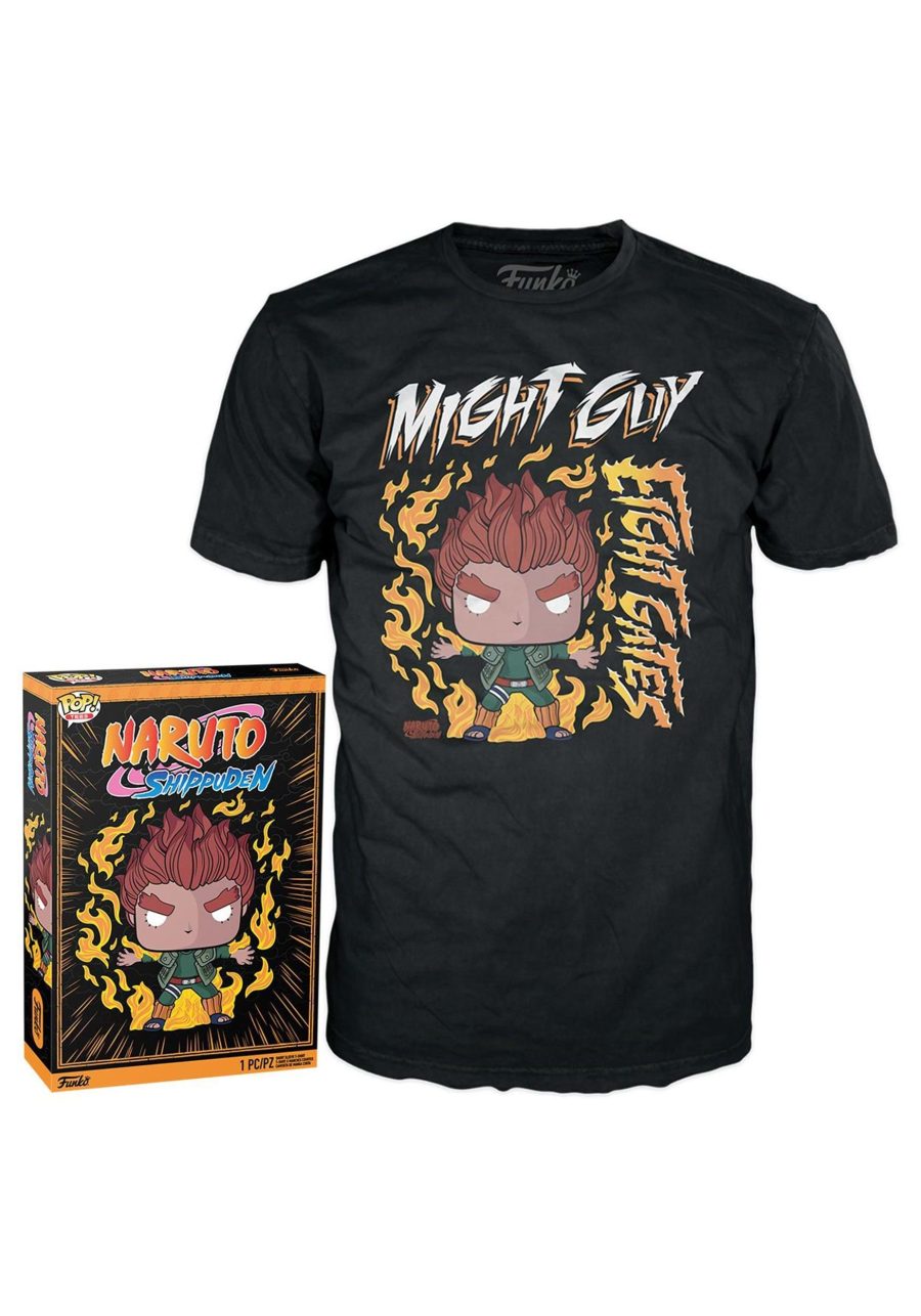 Funko Boxed Tee: Naruto - 8 Gates Might Guy Shirt