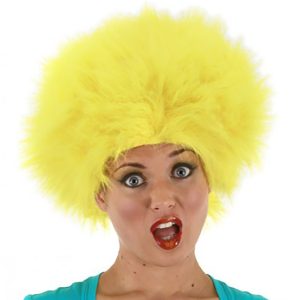 Fuzzy Wig Yellow