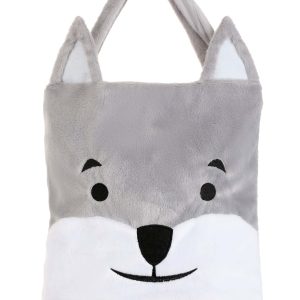 Fuzzy Wolf Treat Bag
