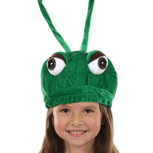Grasshopper Kid's Plush Costume Hat