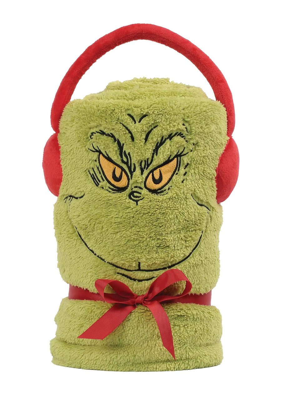 Grinch Snowthrow Blanket