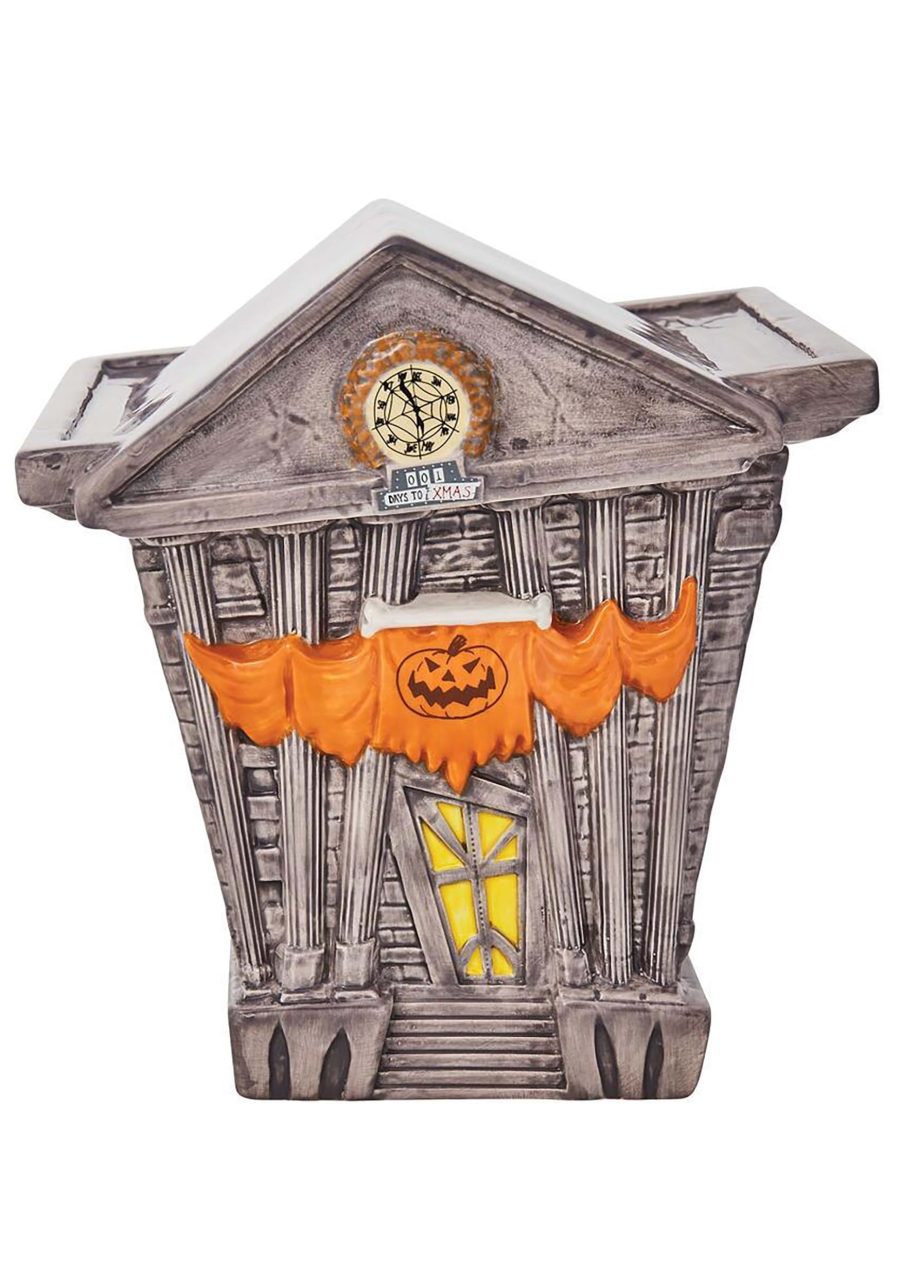 Halloween Town City Hall Cookie Jar