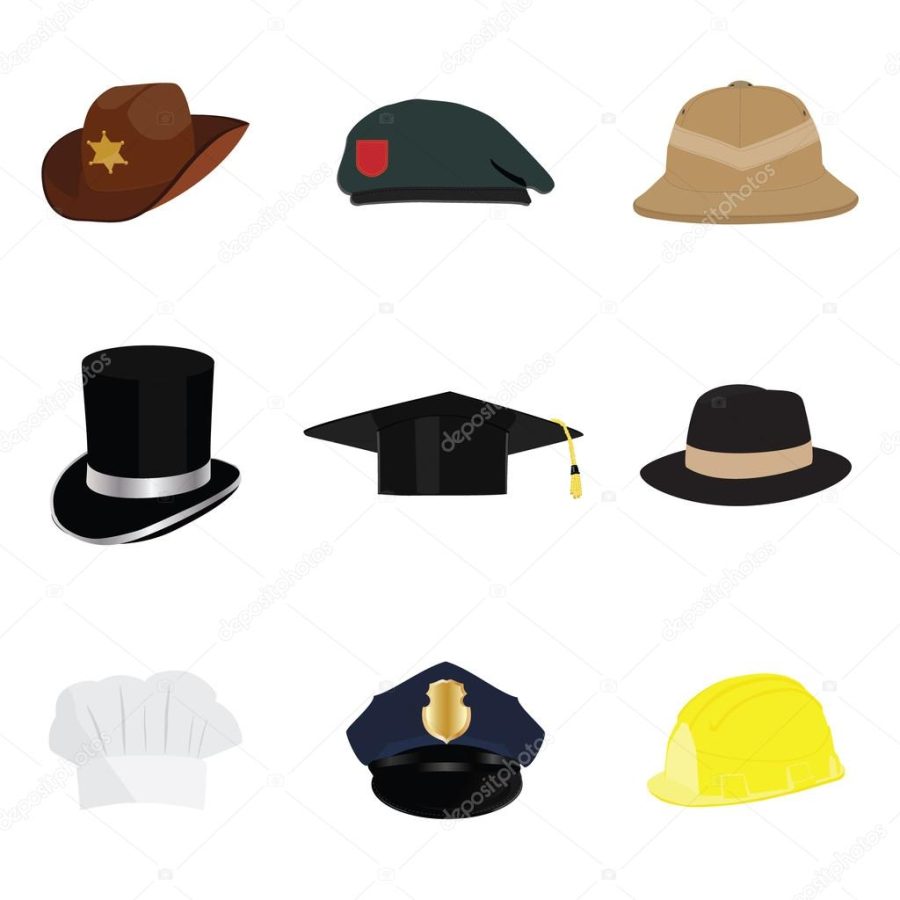 Hat icon set