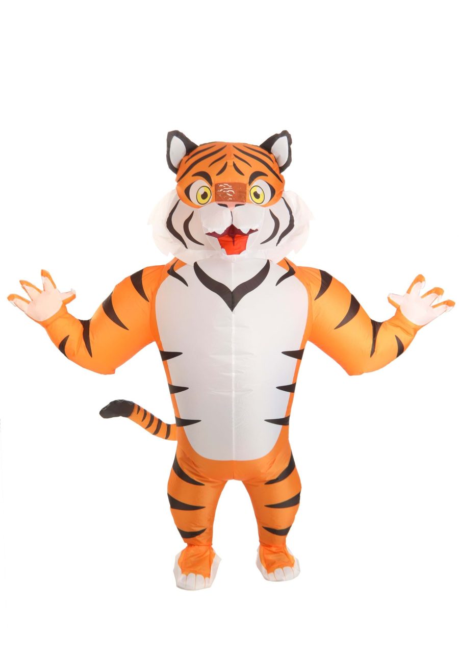 Inflatable Tiger Costume for Adults