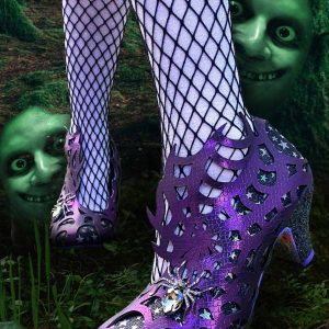 Irregular Choice On the Web Purple Heels